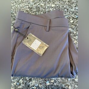 BAROCCO ESSENTIAL PANT Grey Men’s Golf Dress Office Business Size 36 Slim New